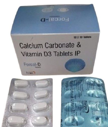 Forcel D Calcium Carbonate And Vitamin D3 Tablets