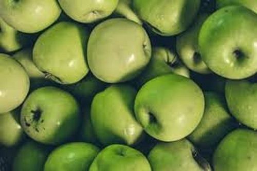 Indian Origin Common Cultivation Medium Size Round Shape Sweet Taste Green Apple