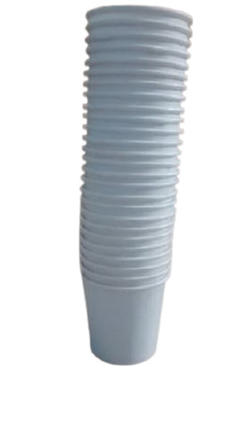 व्हाइट इको फ्रेंडली लाइटवेट और डिस्पोजेबल पेपर टी कप 75Ml एक साथ उपयोग के लिए