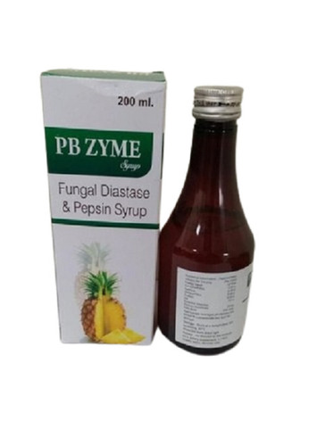 Fungal Diastase And Pepsin Syrup Organic Medicine