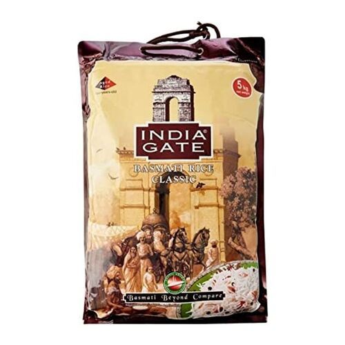 Long Grain India Gate Basmati Rice Classic For Cooking Use With 5 Kg Packing Size Admixture (%): 2%