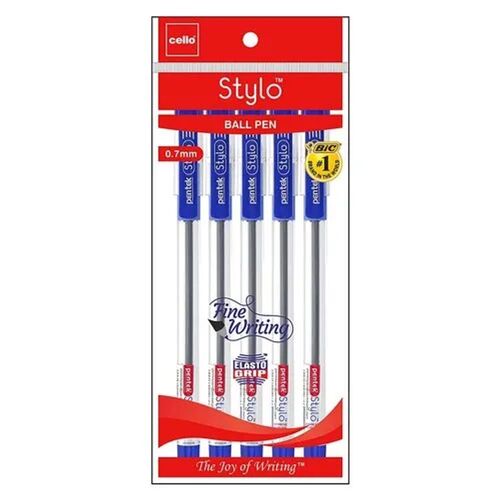 Blue Longer Writing Classmate Octane Ball Pen, Pack Of 5 Pens 