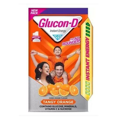 Provides The Energy And Refresh Tangy Orange Flavoured Glucon-D Instant Energy Drink Powder 
