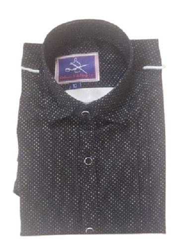 Pure Cotton Material Printed Pattern Casual Wear Shirt For Boys