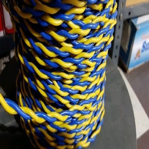 Blue And Yellow 99.9% Pure Ductile 50-90 Meter Electrical Copper Wire