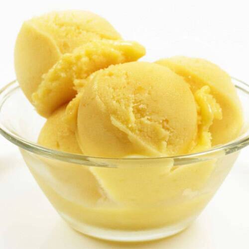 Delicious Smooth & Creamy Sweet Fresh Mango Flavored Ice Cream, 500 Gm 