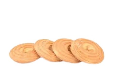  गोल आकार 5 ग्राम फैट में स्वीट बटर कुकीज़