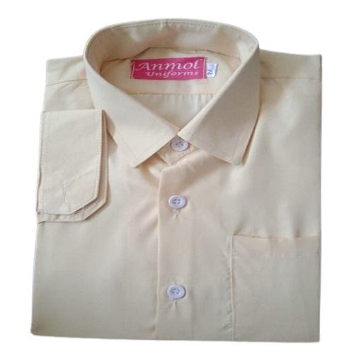 Full Sleeves School Uniform Cotton Shirt