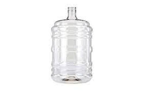 Transparent Plastic Materiel 20 Ltr Size Water Jar For Home And Office Use Hardness: Soft