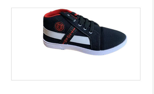 Comfortable And Light Weight Daily Wear Black Mens Casual Shoe 