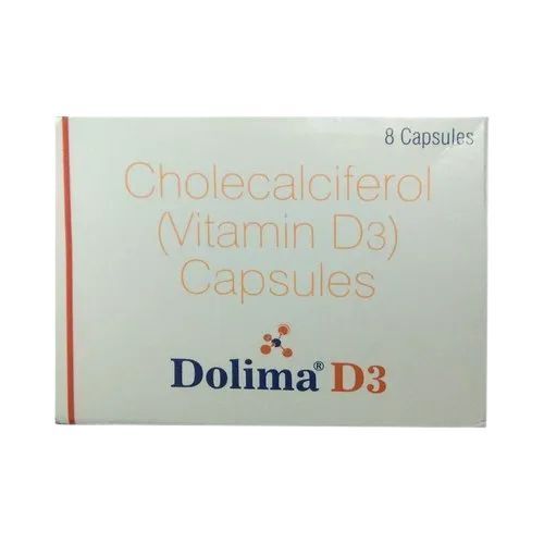 Cholecamera (Vitamin D3) Capsules, 8 Capsule