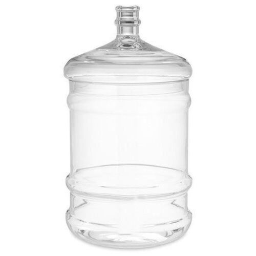 Transeparnt 10 Liter Transparent Plastic Mineral Water Jar