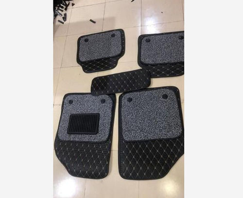 Galvanized Black And Gray Color 1Mm Thickness Pu Leather Material Car Mats 