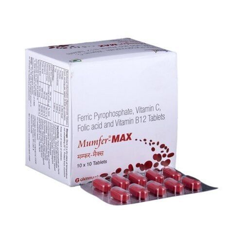 Mumfer Max,10X10 Tablets General Medicines