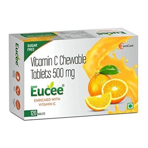 Vitamin C Chewable Tablets, 500Mg General Medicines