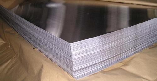 Plain High Performance Heavy Duty And Long Durable Rectangular Silver Aluminum Sheets