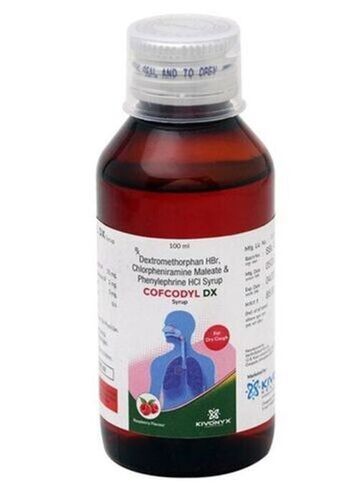 Cofcodyl Dx Raspberry Syrup , 100 Ml Drug Solutions