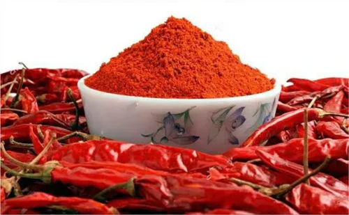 Processed With Low Temperature Grinding Proper Spiciness Dried Red Chilli Powder Shelf Life: 24 Months