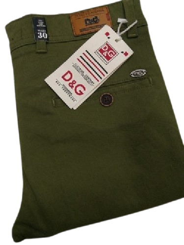 Cotton Pants - Ankle-Length, Green Color, Regular Fit | Quick Dry, Breathable, Four Pockets