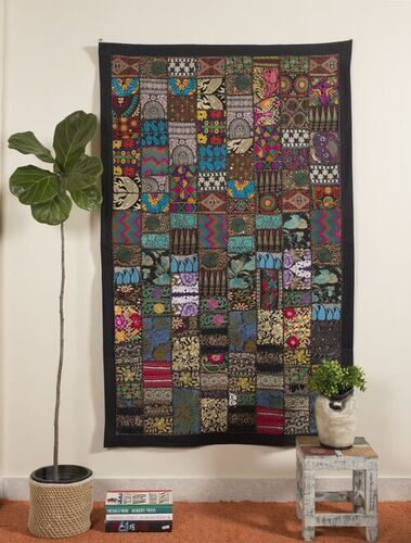 Easy To Install Shrink Resistance Indian Tapestry Wall Hanging