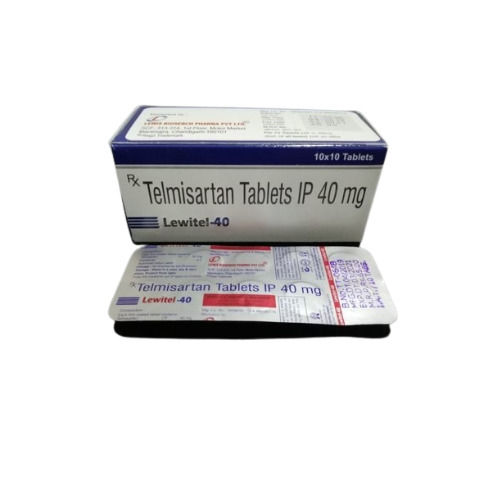 Lewitel-40 40Mg Telmisartan Tablet IP, 10x10 Blister Pack