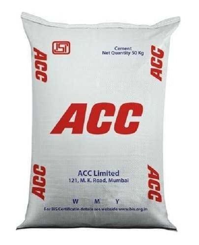 Acc Cement For Construction Building, Home And House Use Bending Strength: 53 N/Mm2. 330