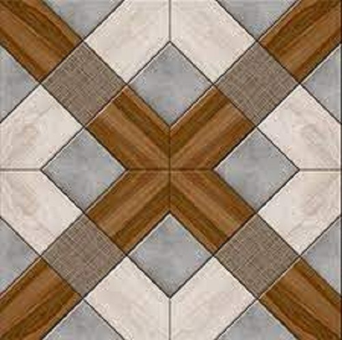 Ceramic Tiles - 12x12 Inch Mixed Color | Polished Surface Square Edge Acid-resistant Durable Interior Floor Tiles