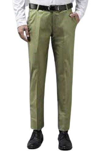 DENNISON Men Green Smart Tapered Fit Trousers – dennisonfashionindia