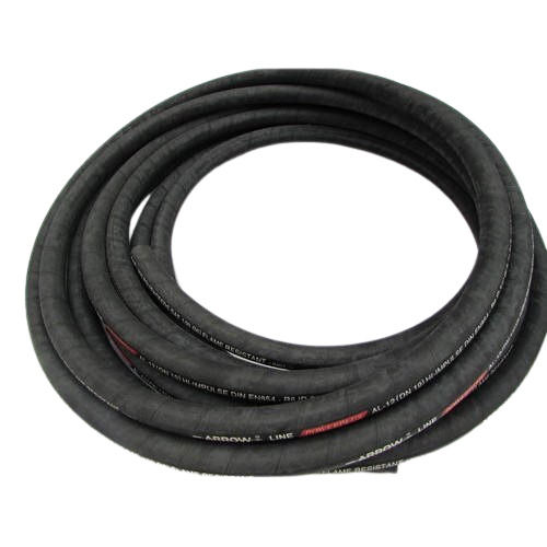 Long Lasting And Durable High-pressure Rubber Braid Black Hose Pipes