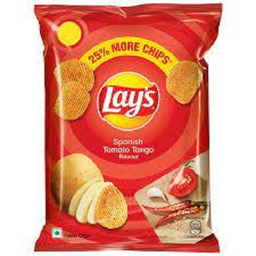 Spicy With Crunchy Salty Barbecue-Flavored Potato Chips