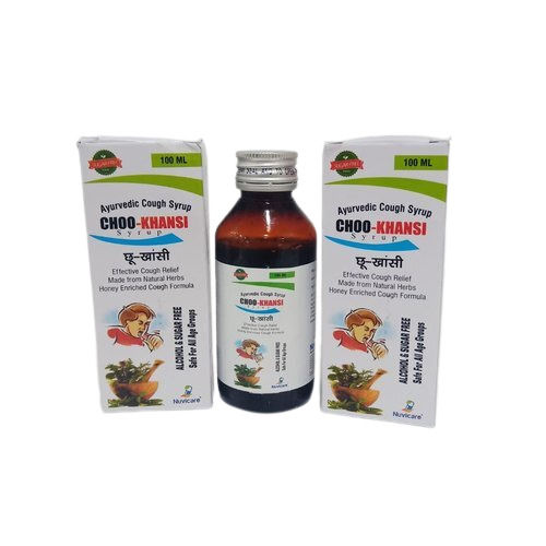 Choo Khansi Ayurvedic Cough Syrup Age Group: For Adults