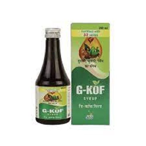 Gkof कफ और कोल्ड सिरप सामान्य दवाएं