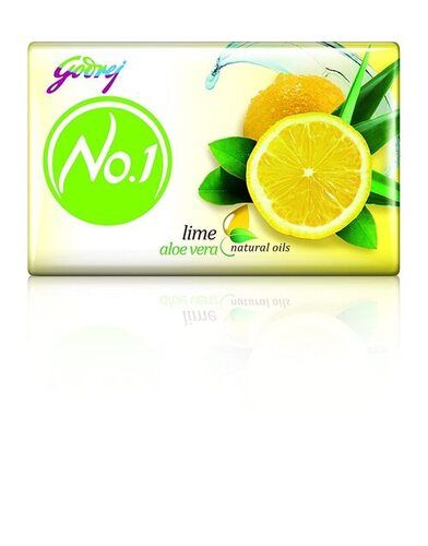 Green Soft Smooth Moisturizing Nourishment And Glowing Skin Godrej Lemon Fragrance Soap 