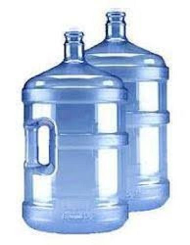 Blue 20 Kilograms Load Capacity Plastic Material Mineral Water Jar For Storing Water