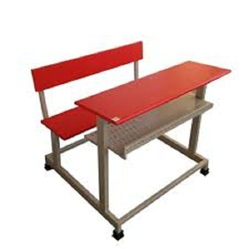 Two Seater Iron Finely Finished School Bench With High Corrosion Resistivity