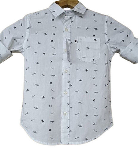 Breathable Printed Cotton Shirt