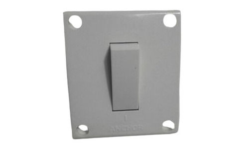 Energy Efficient Shock Proof White Electrical Switches