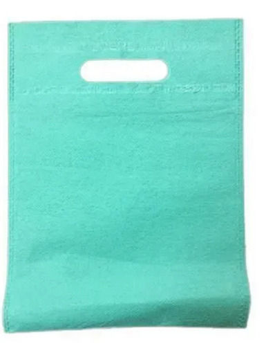 With Handle 18X20 Inch Biodegradable Reusable Eco Friendly Green Non Woven Carry Bag