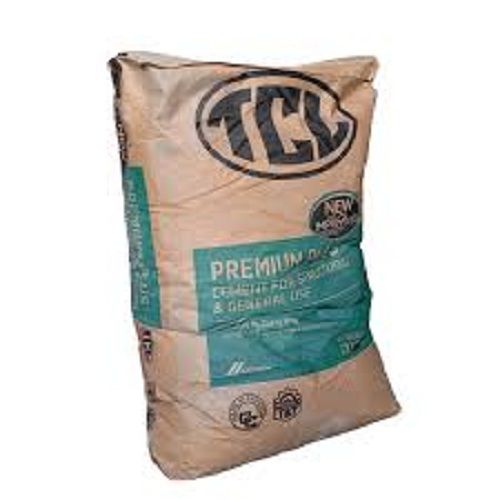 Grey Concrete Construction Cement Bag With 50 Kg Plastic Bag Packed at ...