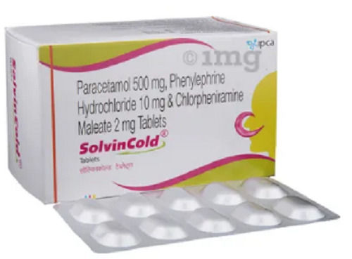 General Mediciam Solvin Cold Tablet 1A 10 Tablets