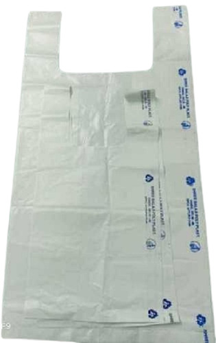 PVC Plastic Carry Bag - PVC Material, 2 kg, White | Durable, Sturdy, Compact for Shopping, Environmentally Conscious, Wear and Tear Resistant