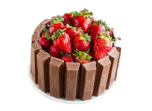 Strawberry Flavor Tasty And Fresh Yummy Chocolate Cake