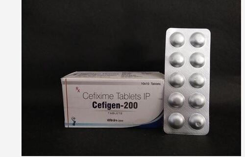 Cefigen 200 Cefixime Tablets Pack Of 10x10 Tablets 