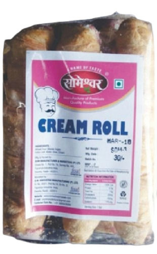 Hygienically Processed Crispy And Soft Creamy Chocolate Cream Rolls
