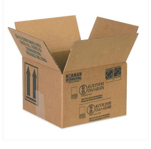 Black And Brown Folding Boxes - 6x12 Inches, 100% Recycled Kraft Paper, Matt Laminated Finish, Sturdy Corrugated Design, Customizable Shape and Size, Ideal for Electronic and Home Appliance Storage