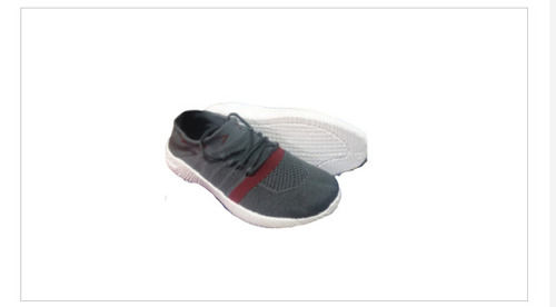 Rubber Grey Color Eva Upper Material Comfortable 8 Inch Size Men'S Sports Shoes 