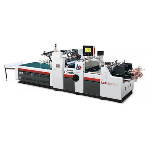 Highly Efficient Lc-1060 Automatic Window Patching Match 2 Channel V-Cuting Heating Machine
