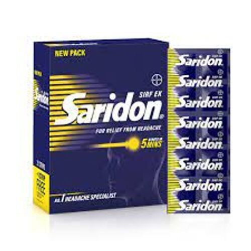 Quick Headache Relief Headache Specialist Saredon Tablet 10'S