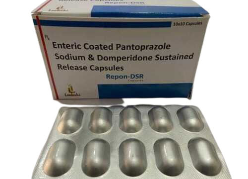 Enteric Coated Pantoprazole Sodium And Domperidone Sustained Release Capsules General Medicines