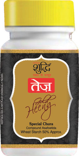 Tez Gold Bandhani Heeng Powder Or Compound Asafoetida Powder 100 Gm Pack Shelf Life: 12 Months